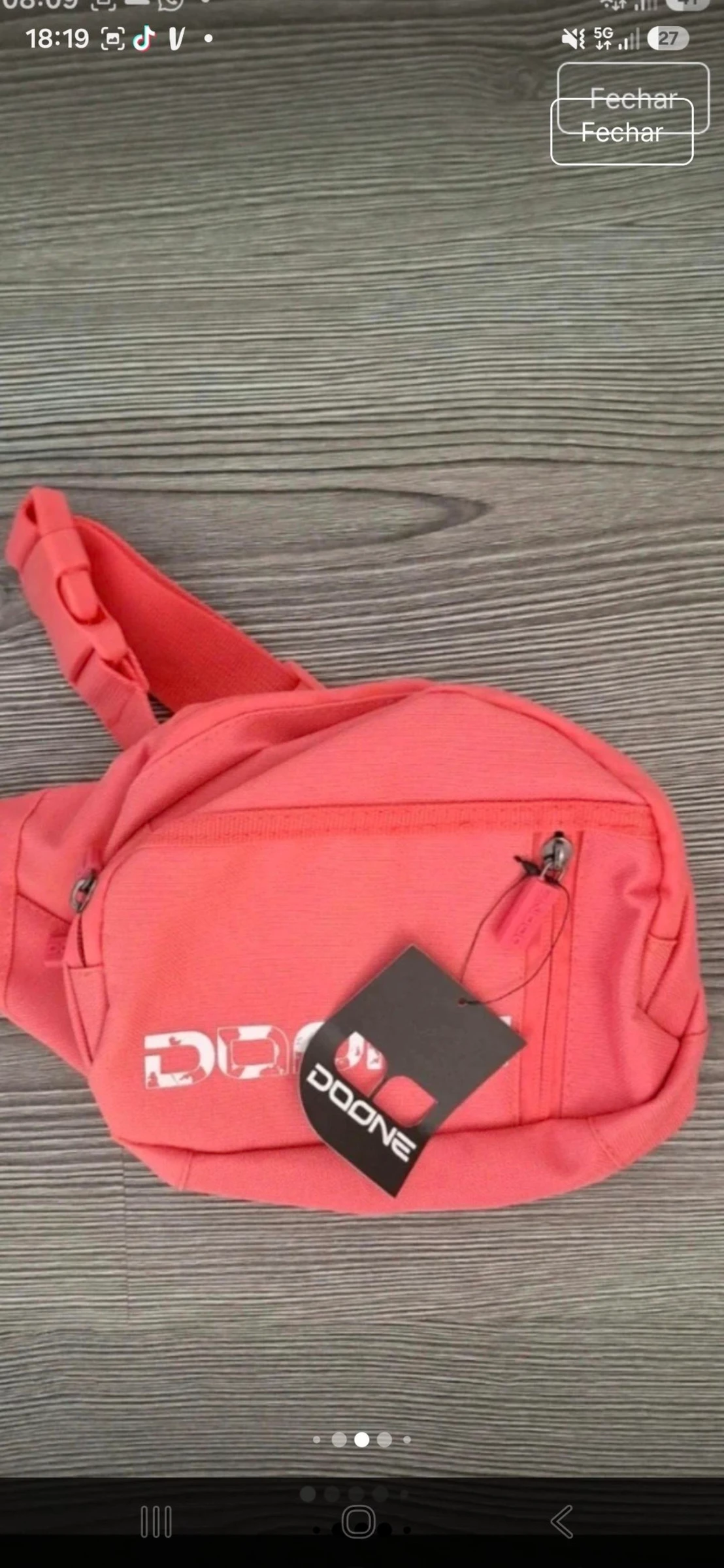 Bolsa cintura nova marca Doone 